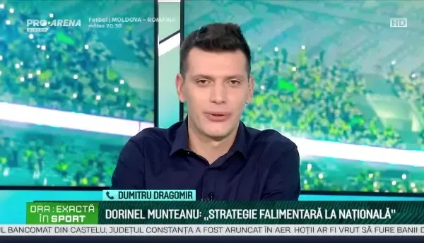Dumitru Dragomir, &icirc;n direct la Ora Exactă &icirc;n Sport, pe PRO Arena (19/11/2022)