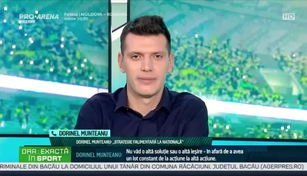 Dorinel Munteanu, la emisiunea Ora Exactă în Sport (19/11/2022)