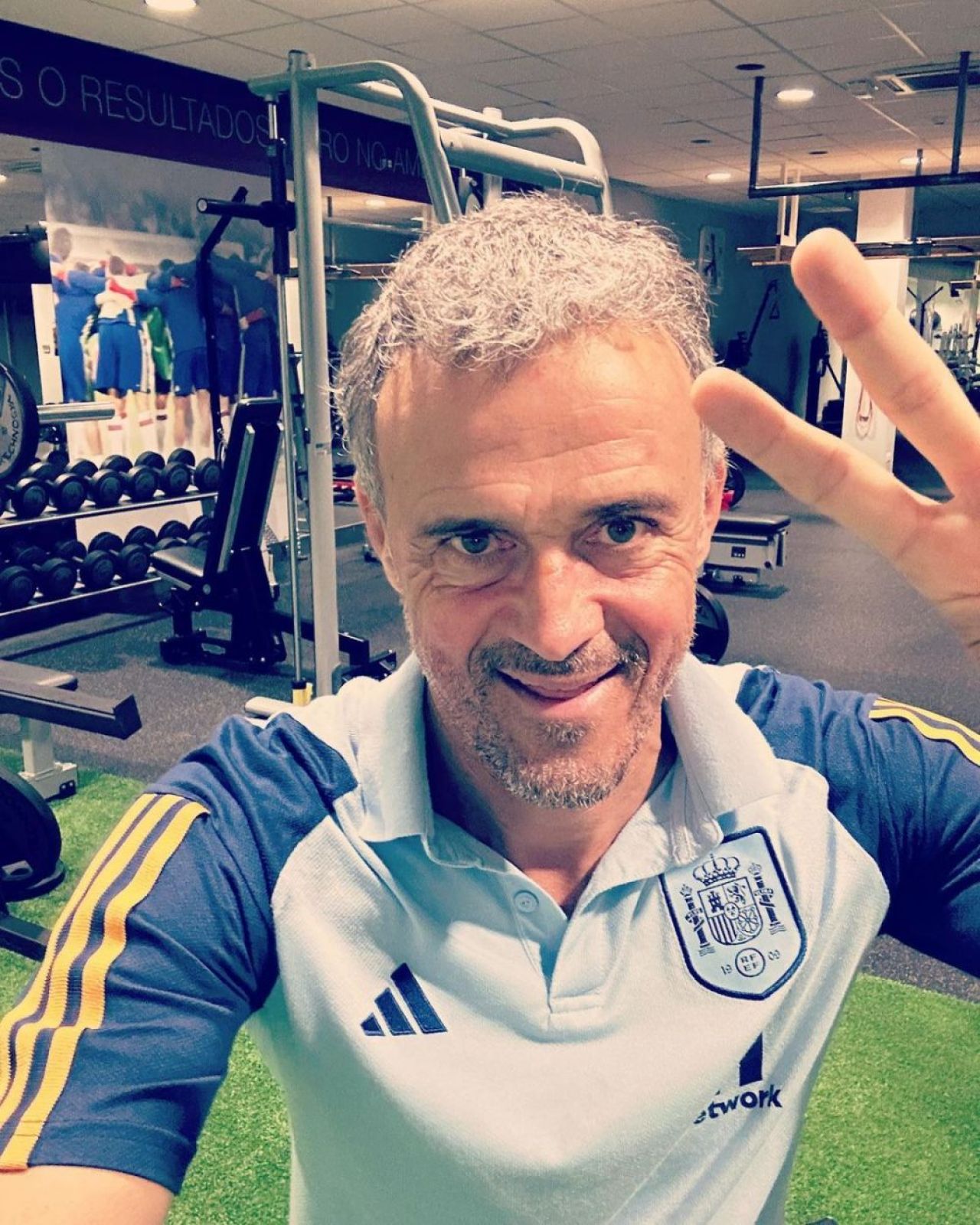 Luis Enrique, un adevărat influencer! Face stream-uri pe Twitch și se pozează non-stop pe Instagram! Și-a arătat pătrățelele în ultima postare_5