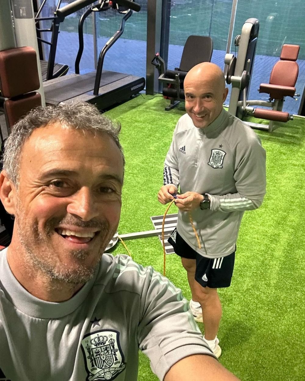 Luis Enrique, un adevărat influencer! Face stream-uri pe Twitch și se pozează non-stop pe Instagram! Și-a arătat pătrățelele în ultima postare_6