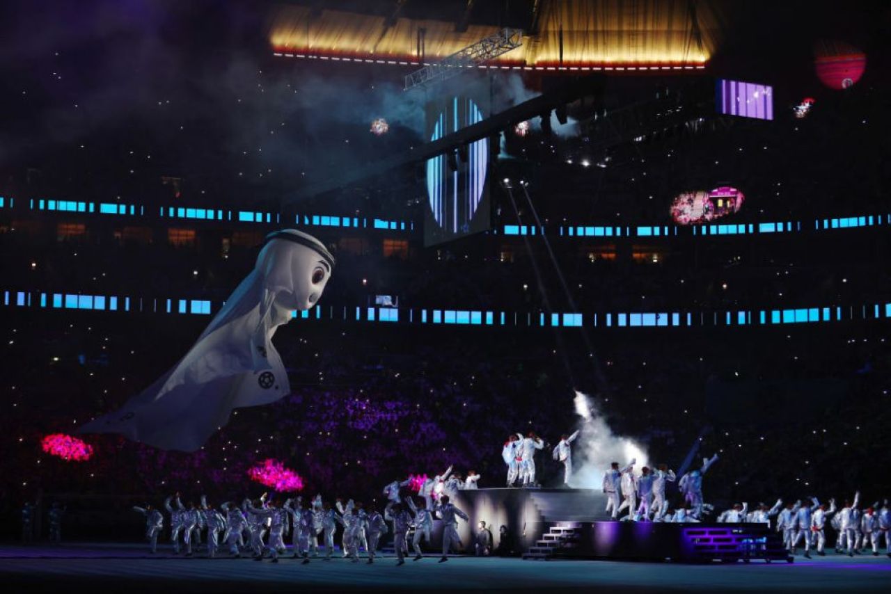 Imagini spectaculoase de la festivitatea de deschidere a Campionatului Mondial din Qatar. Poveste în culori_1
