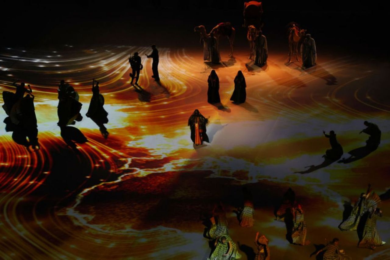 Imagini spectaculoase de la festivitatea de deschidere a Campionatului Mondial din Qatar. Poveste în culori_6