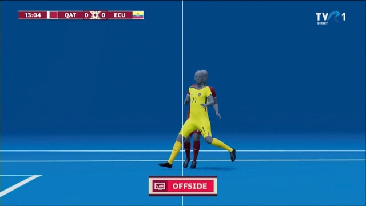 Greu de înțeles! Golul anulat cu VAR în minutul trei în Qatar - Ecuador a stârnit controverse_2