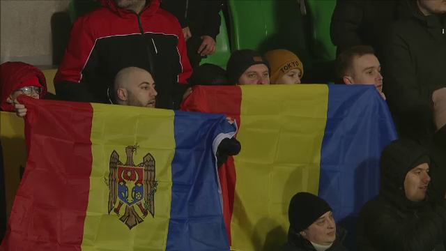 Moment emoționant &icirc;naintea amicalului dintre Moldova și Rom&acirc;nia! Imnurile celor țări, interpretate de Cristofor Aldea-Teodorovici