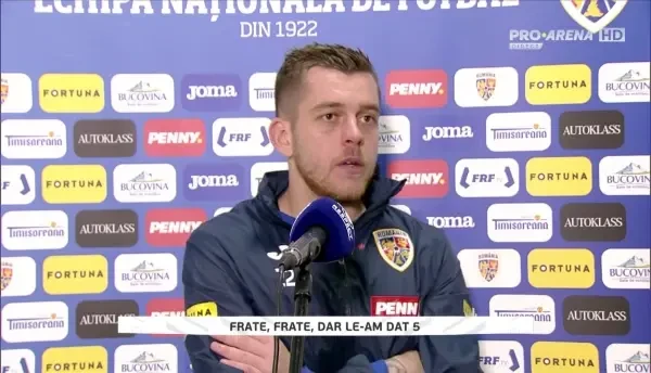 Alex Cicâldău, după Moldova - România 0-5