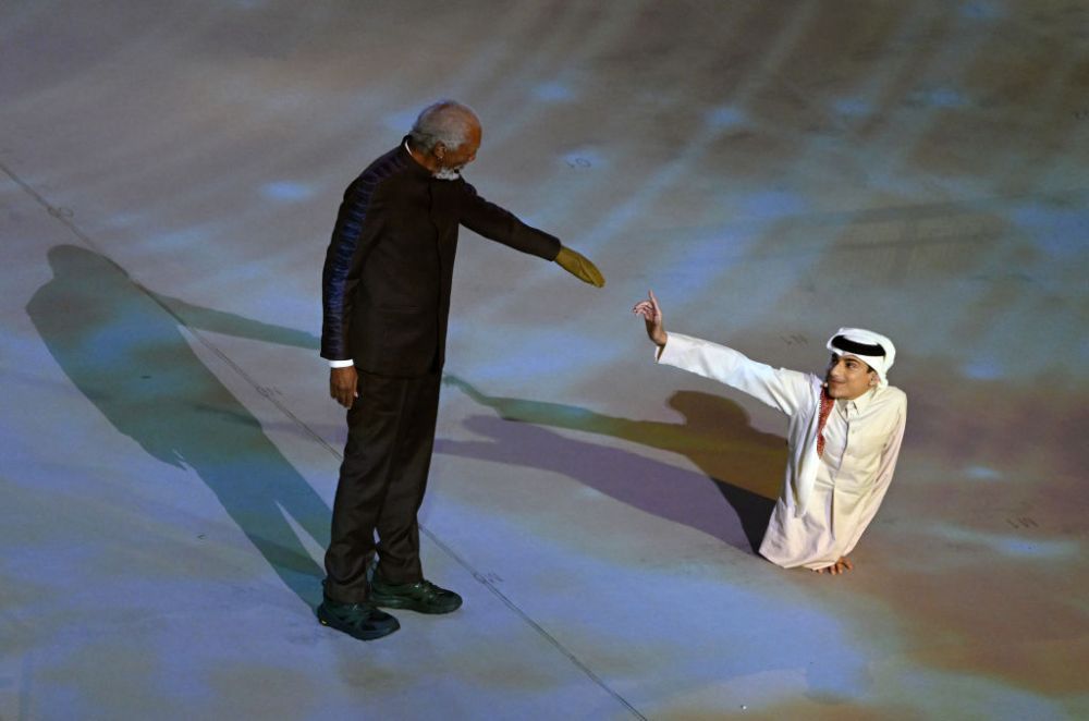 Cine este Ghanim Al Muftah, tânărul care a apărut cu Morgan Freeman pe scenă la ceremonia de deschidere a Campionatul Mondial_1