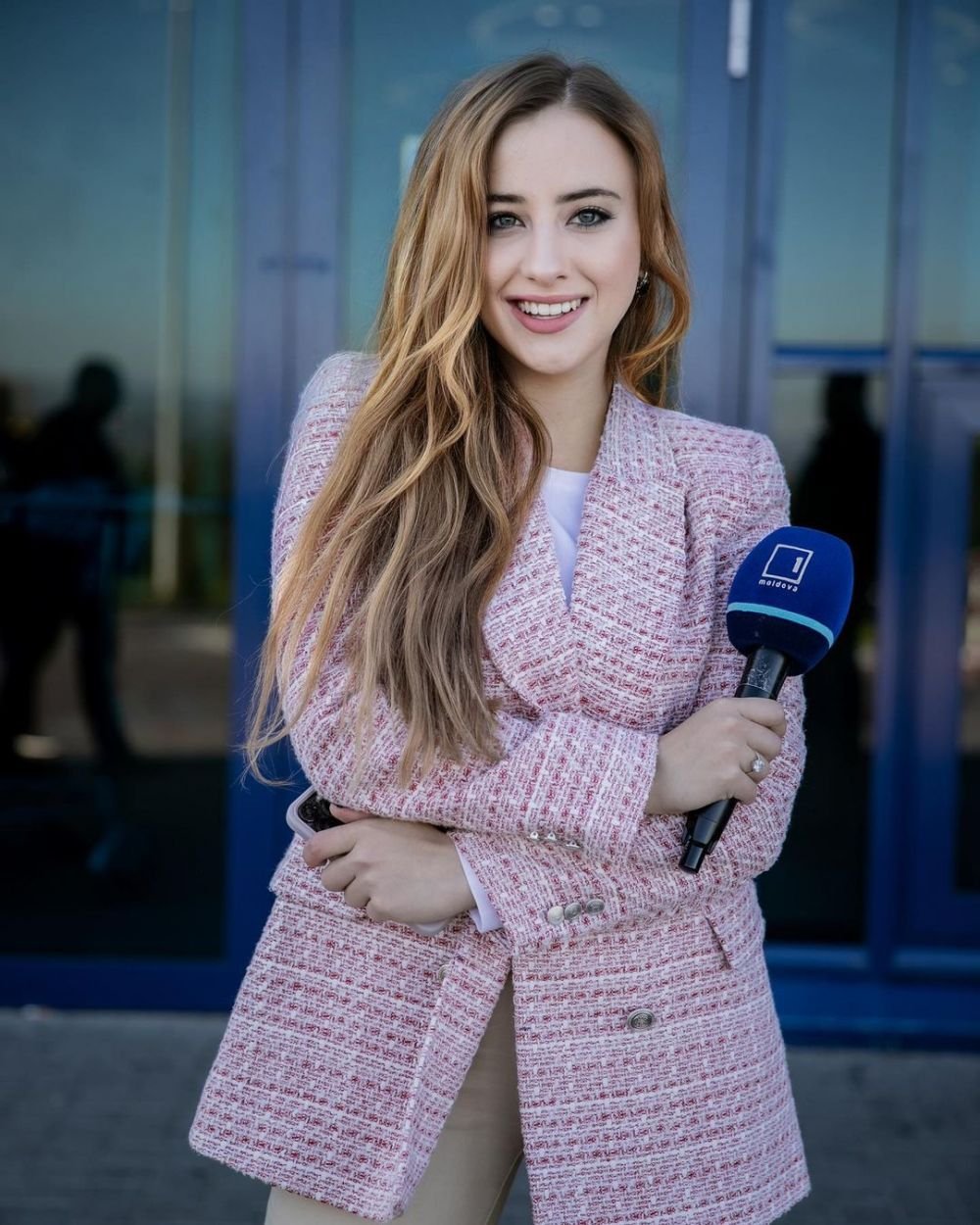 Olivia Cucoș a fost atracția serii la Moldova - România 0-5! Jucătorii preferați din Liga 1 ai jurnalistei de la TeleRadio Moldova _51