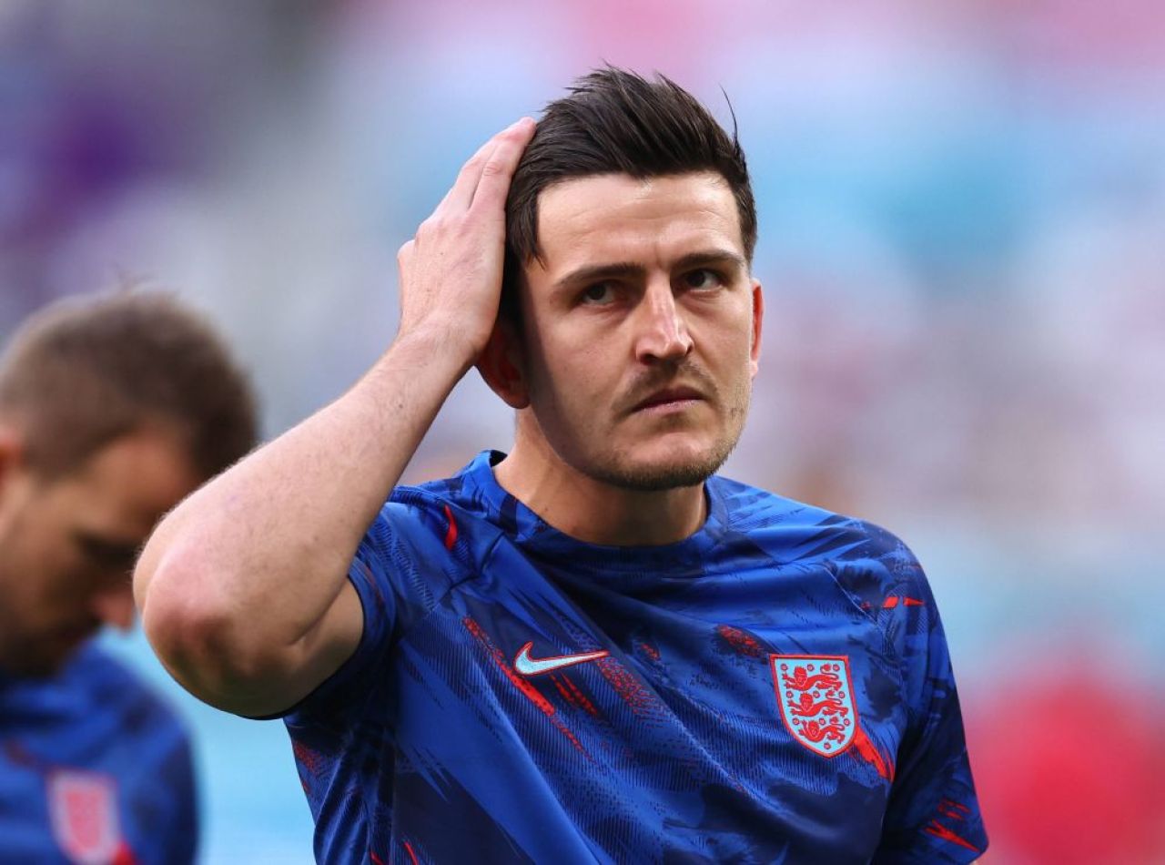 Harry Maguire, ”terorizat” de fani! Ce a apărut în tribune, înainte de Anglia - Iran_7