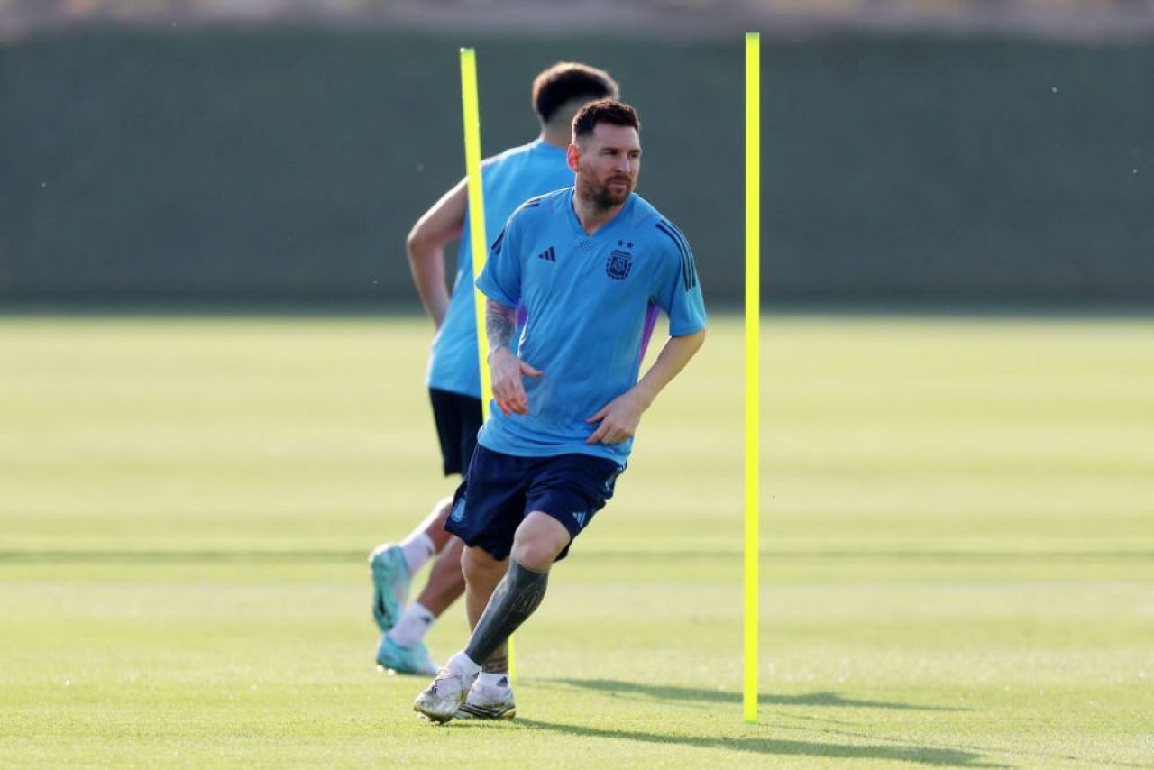 Panică în lotul Argentinei?! Cum arată glezna lui Messi, cu o zi înainte de meciul cu Arabia Saudită_3