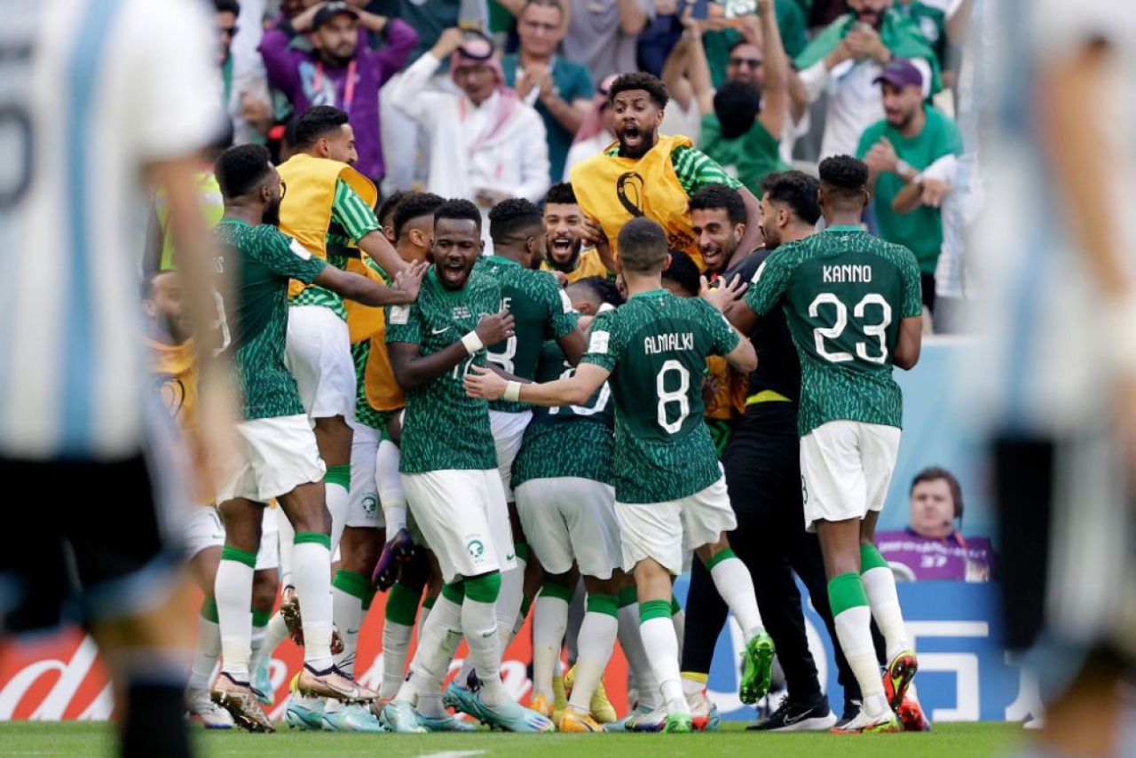 Extaz și agonie! Cele mai tari imagini de la duelul Argentina - Arabia Saudită_1