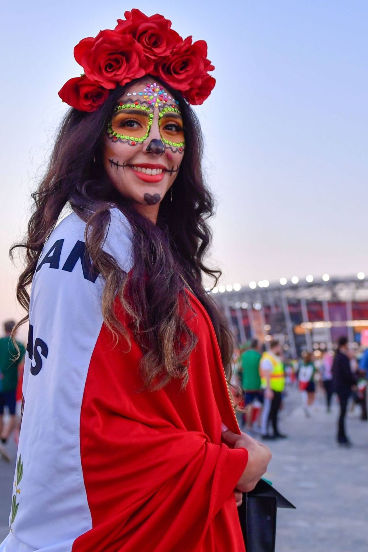 Frumusețile Campionatului Mondial din Qatar! Imagini spectaculoase cu fanele care au făcut senzație în tribune _37