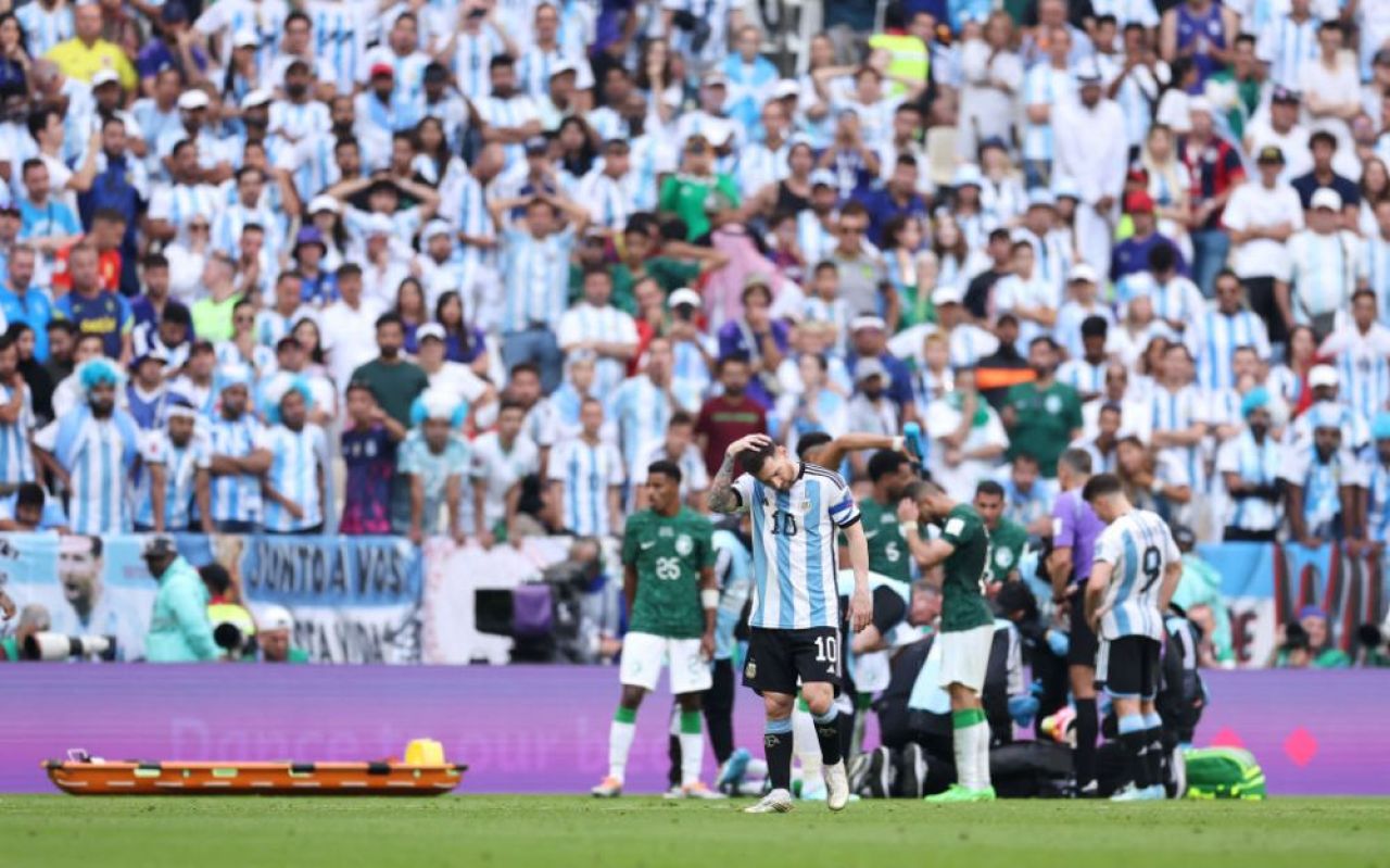 Reacția uluitoare a lui Ali Al-Bulayhi după marcarea golului victoriei cu Argentina. Ce i-a strigat lui Lionel Messi imediat după reușită_11