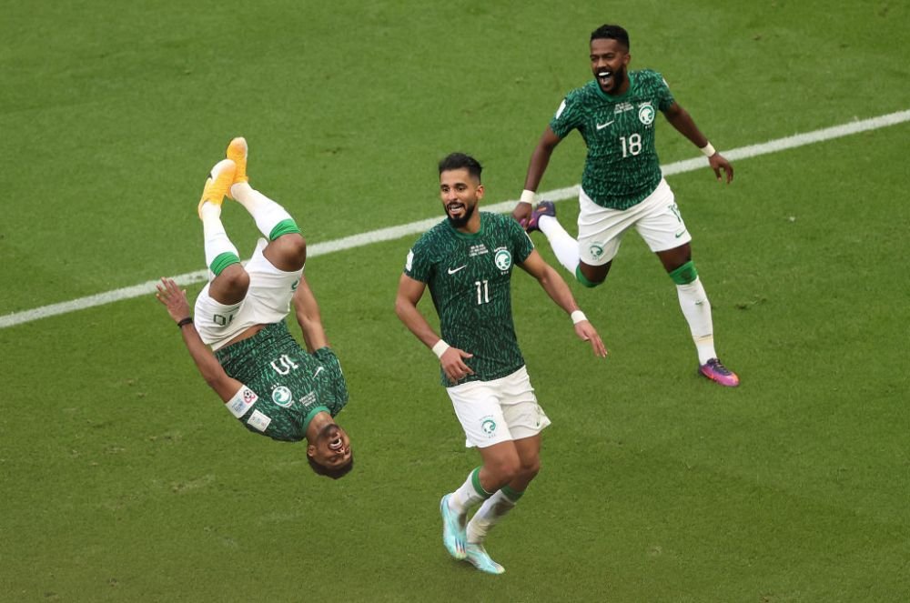 Reacția uluitoare a lui Ali Al-Bulayhi după marcarea golului victoriei cu Argentina. Ce i-a strigat lui Lionel Messi imediat după reușită_13