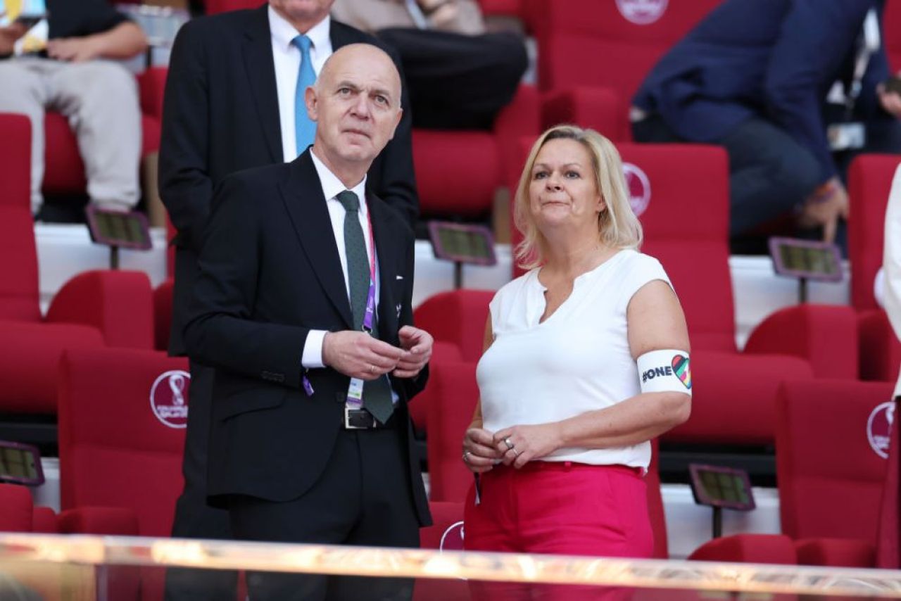 Naționala Germaniei nu a trecut cu vederea interdicția primită de la FIFA. Gestul nemților, cu Gianni Infantino în tribune_10