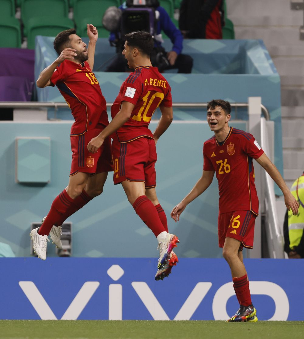 Borne uluitoare după Spania - Costa Rica 7-0: Premieră istorică pentru iberici, iar Gavi a reușit ce nu s-a mai văzut de la Pele