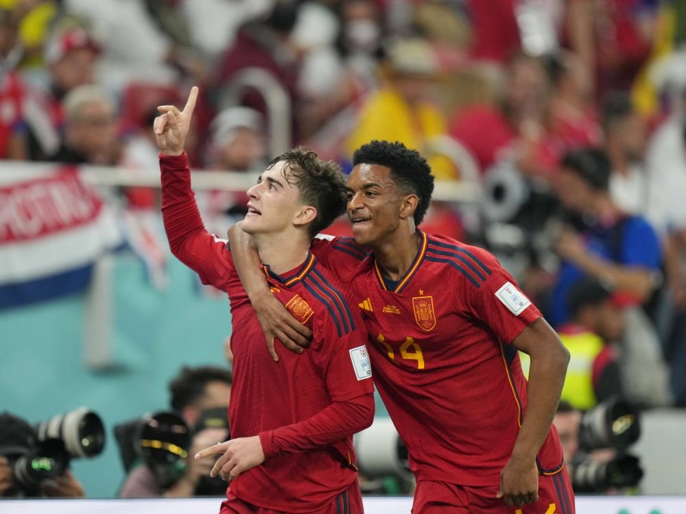 Borne uluitoare după Spania - Costa Rica 7-0: Premieră istorică pentru iberici, iar Gavi a reușit ce nu s-a mai văzut de la Pele_9