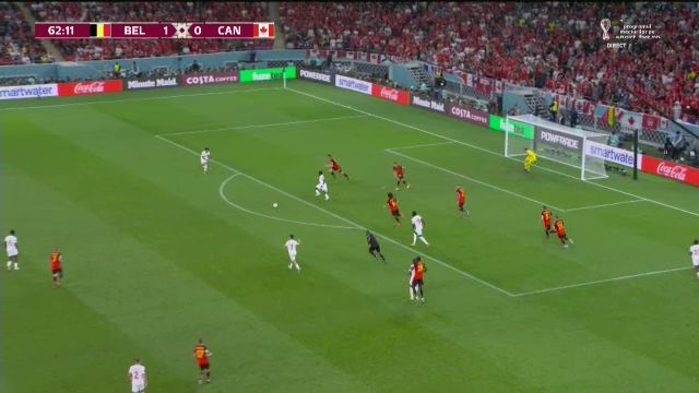 Ce a vrut să facă aici? Buchanan, șut complet ratat în Belgia - Canada_6