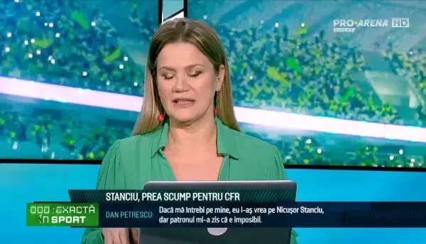 Cristi Balaj, în direct la Ora Exactă în Sport, pe PRO Arena (24/11/2022)