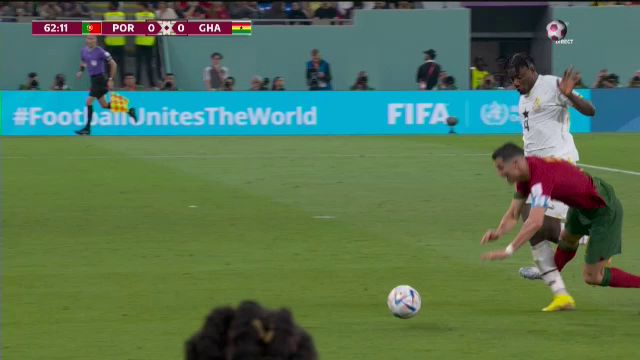 Penalty controversat? Ghanezii au protestat după ce Cristiano Ronaldo s-a prăbușit în careu_3