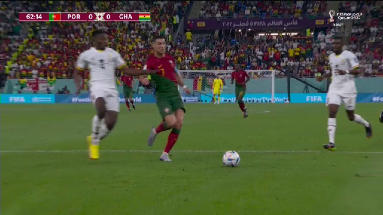 Penalty controversat? Ghanezii au protestat după ce Cristiano Ronaldo s-a prăbușit în careu_4