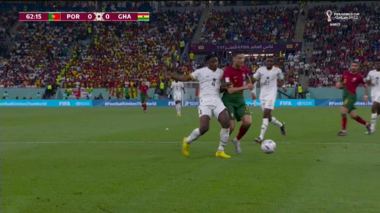 Penalty controversat? Ghanezii au protestat după ce Cristiano Ronaldo s-a prăbușit în careu_5