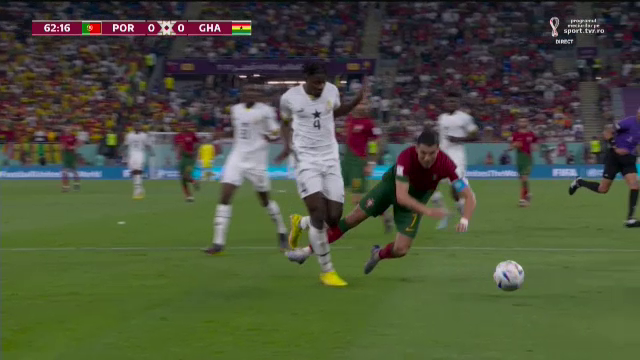 Penalty controversat? Ghanezii au protestat după ce Cristiano Ronaldo s-a prăbușit în careu_8