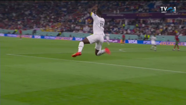 Un fotbalist ghanez i-a ”furat” celebrarea lui Ronaldo! Cum a reacționat portughezul de pe bancă_6