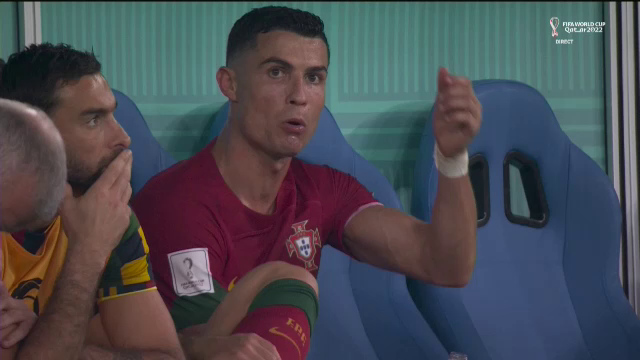 Un fotbalist ghanez i-a ”furat” celebrarea lui Ronaldo! Cum a reacționat portughezul de pe bancă_30
