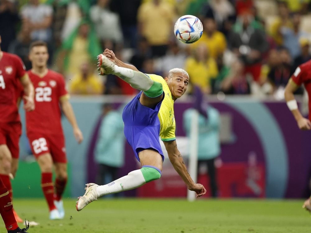 O, Doamne, aici s-a pus punct! Richarlison, supergol în confruntarea cu Serbia. Cum a înscris brazilianul_49