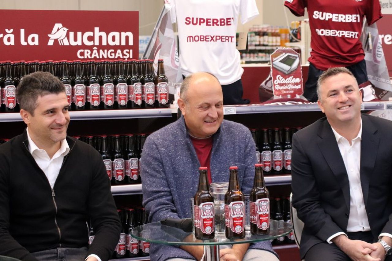 Rapid și-a lansat propria bere! Cine o produce și cât va costa Giuleșteana_19