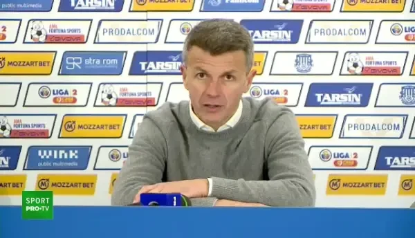 Ovidiu Burcă, după Poli Iași - Dinamo 1-0 (26/11/2022)