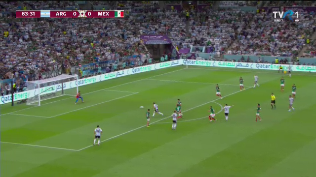 Stângul devastator al lui Messi l-a făcut pe Ochoa să se întindă degeaba. Gol fantastic al starului argentinian în meciul cu Mexic_6
