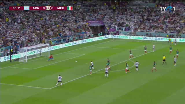 Stângul devastator al lui Messi l-a făcut pe Ochoa să se întindă degeaba. Gol fantastic al starului argentinian în meciul cu Mexic_7
