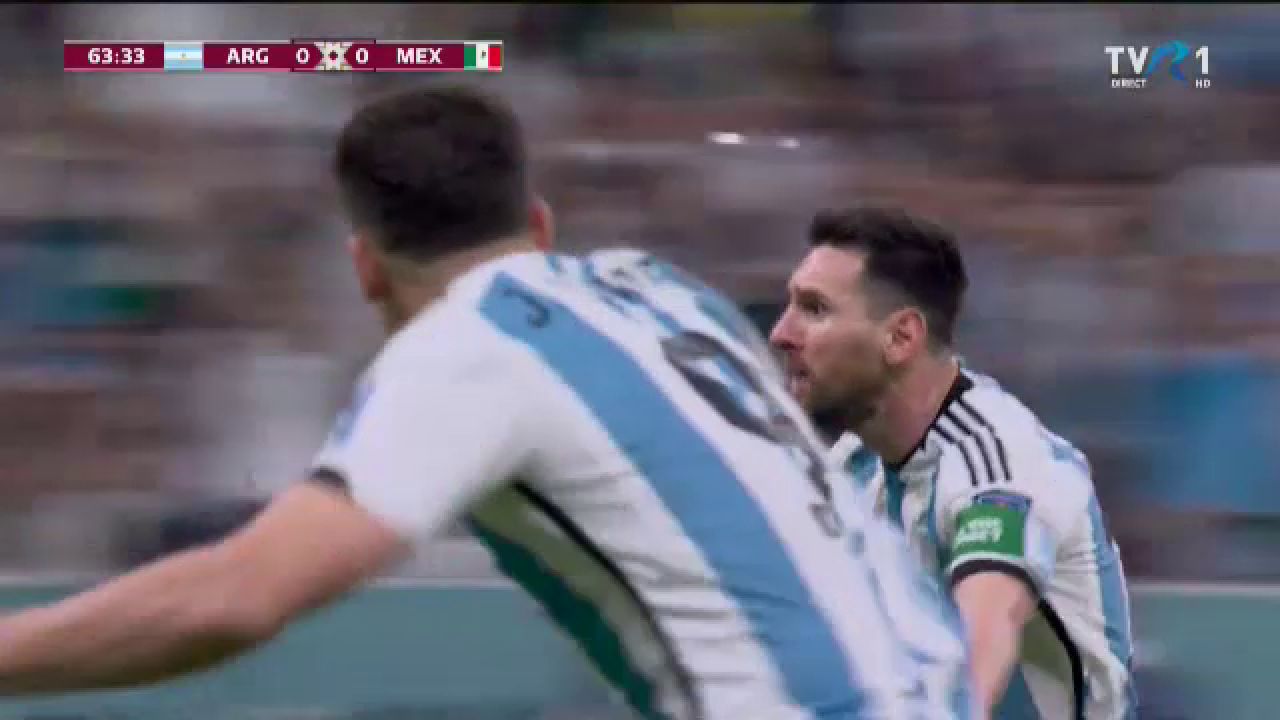 Stângul devastator al lui Messi l-a făcut pe Ochoa să se întindă degeaba. Gol fantastic al starului argentinian în meciul cu Mexic_13