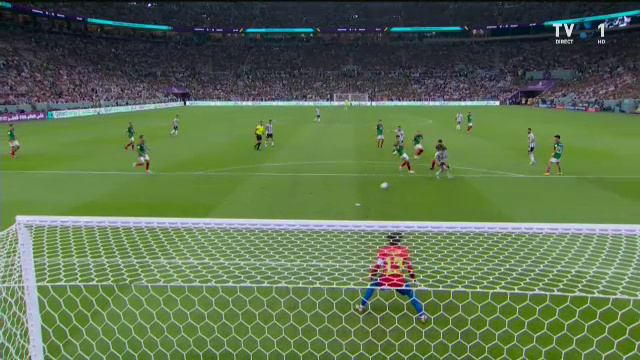 Stângul devastator al lui Messi l-a făcut pe Ochoa să se întindă degeaba. Gol fantastic al starului argentinian în meciul cu Mexic_34