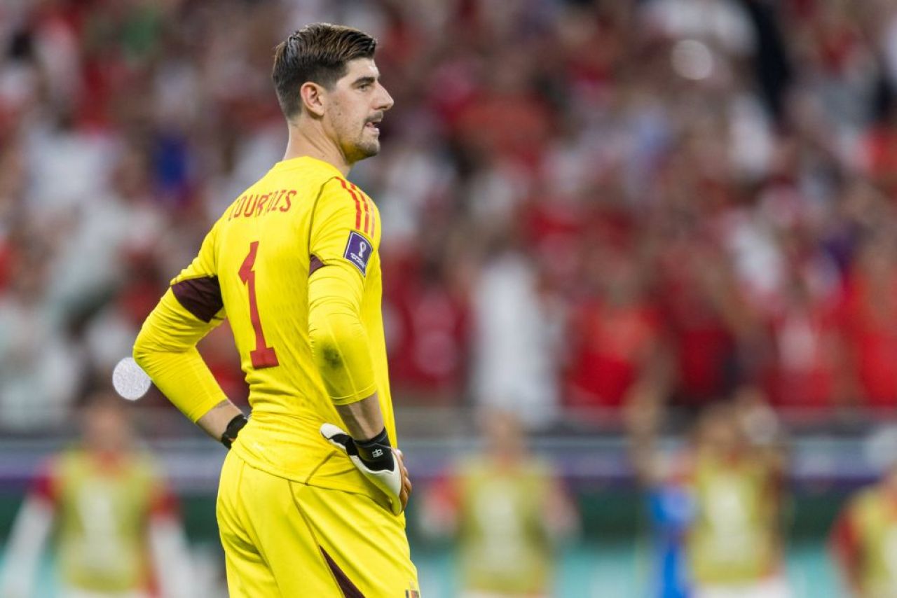 Thibaut Courtois, pe modelul Sorin Cârțu. Criză de nervi la finalul meciului cu Maroc_7