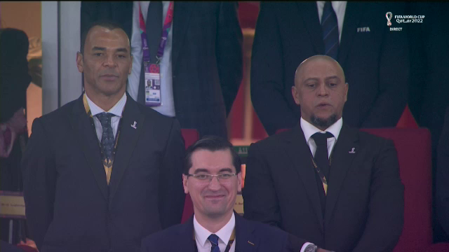 Răzvan Burleanu, surprins de camerele TV înainte de Brazilia - Elveția alături de două nume uriașe ale fotbalului brazilian_2