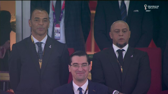 Răzvan Burleanu, surprins de camerele TV înainte de Brazilia - Elveția alături de două nume uriașe ale fotbalului brazilian_8