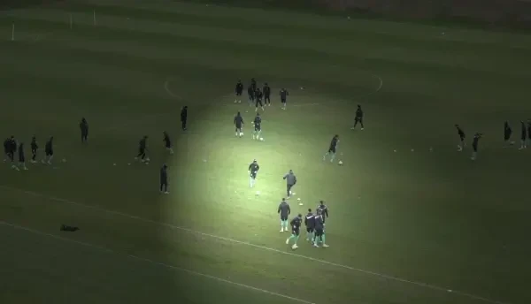 Gheorghe Hagi, la antrenamentul Farului