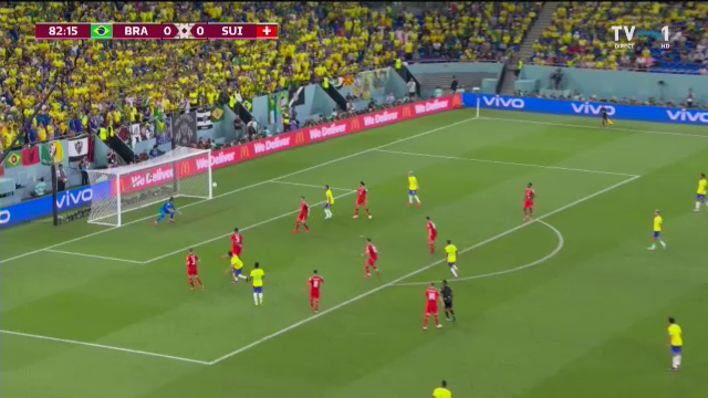 Casemiro, gol fantastic în Brazilia - Elveția 1-0. Sommer n-a avut timp nici să clipească_12