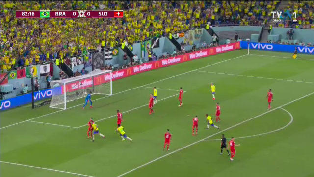 Casemiro, gol fantastic în Brazilia - Elveția 1-0. Sommer n-a avut timp nici să clipească_14
