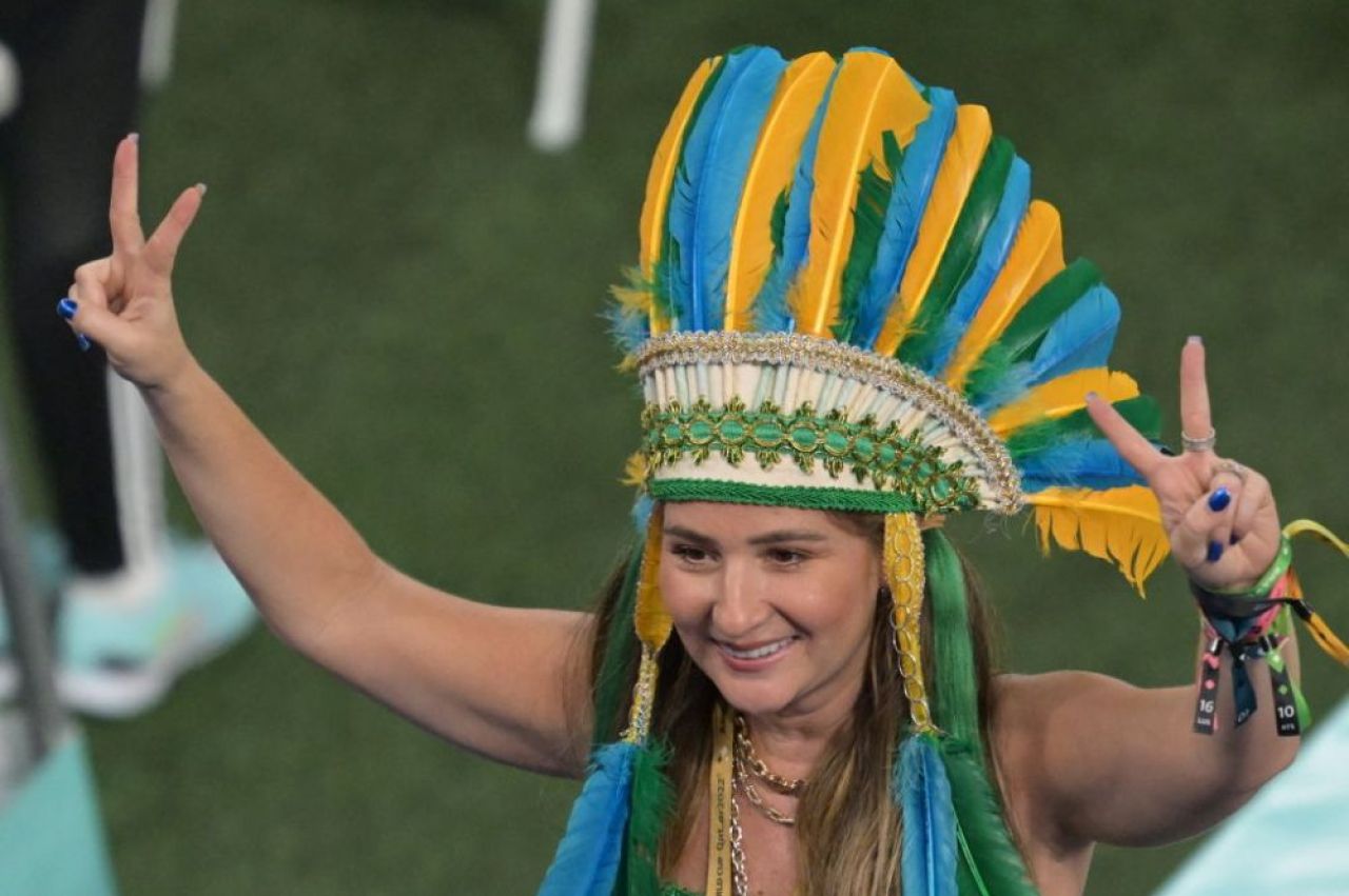 Doar braziliencele au aprins atmosfera pe stadionul 974 mai tare decât golul spectaculos al lui Casemiro_6