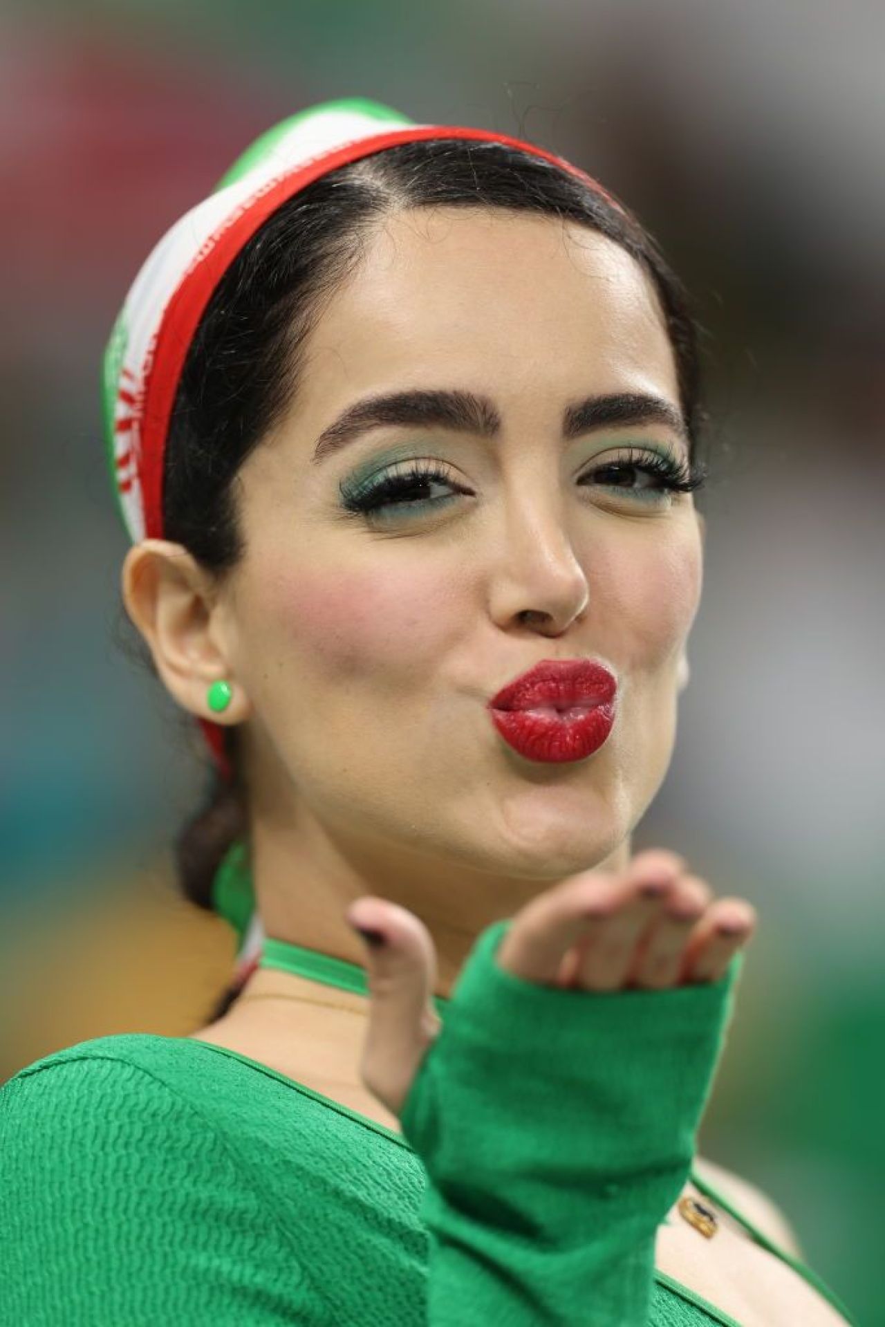 Frumusețile Campionatului Mondial din Qatar! Imagini spectaculoase cu fanele care au făcut senzație în tribune _92