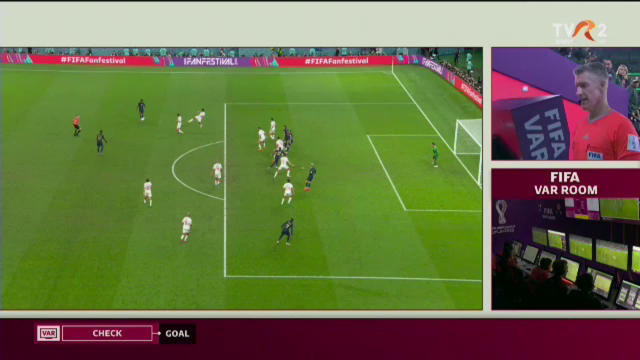 Gafă la televiziunea franceză: meciul cu Tunisia