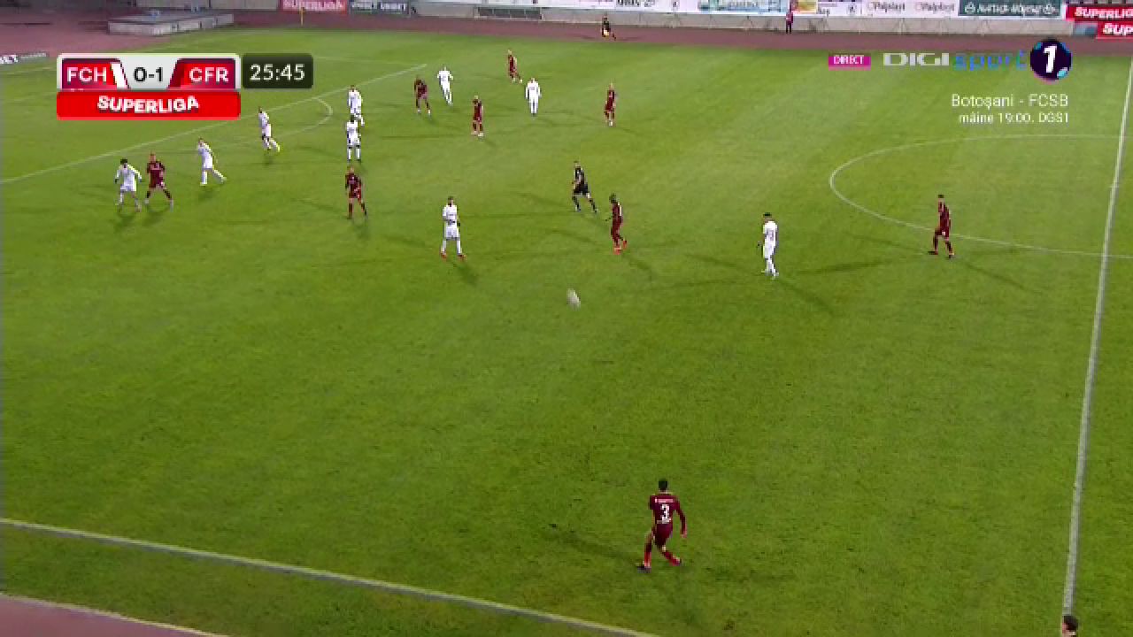 Ce a vrut Letica să facă aici? Eroare gravă în poarta lui Hermannstadt în meciul cu CFR Cluj_4