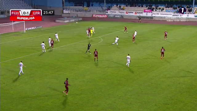 Ce a vrut Letica să facă aici? Eroare gravă în poarta lui Hermannstadt în meciul cu CFR Cluj_13
