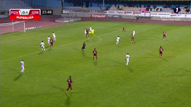 Ce a vrut Letica să facă aici? Eroare gravă în poarta lui Hermannstadt în meciul cu CFR Cluj_14