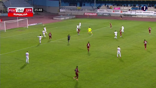 Ce a vrut Letica să facă aici? Eroare gravă în poarta lui Hermannstadt în meciul cu CFR Cluj_15