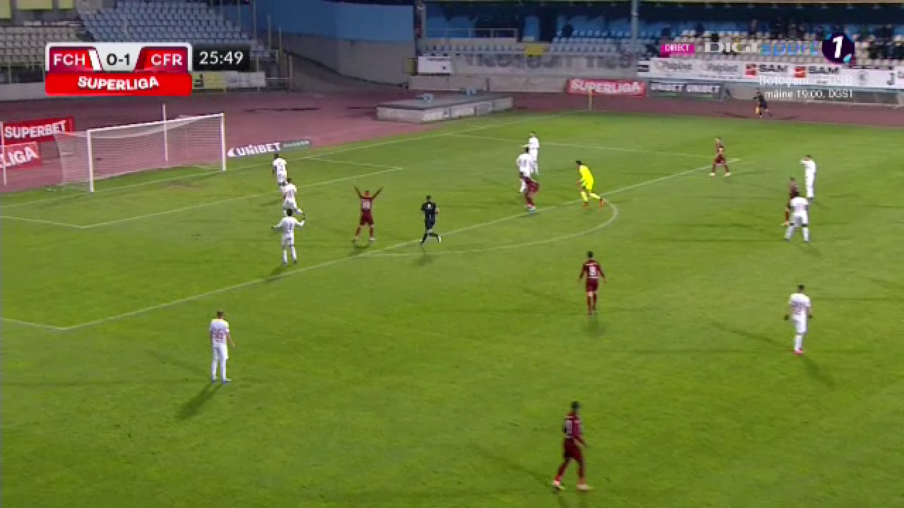 Ce a vrut Letica să facă aici? Eroare gravă în poarta lui Hermannstadt în meciul cu CFR Cluj_16