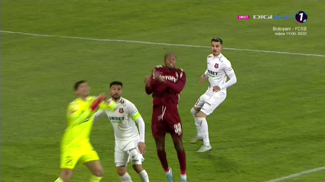 Ce a vrut Letica să facă aici? Eroare gravă în poarta lui Hermannstadt în meciul cu CFR Cluj_42